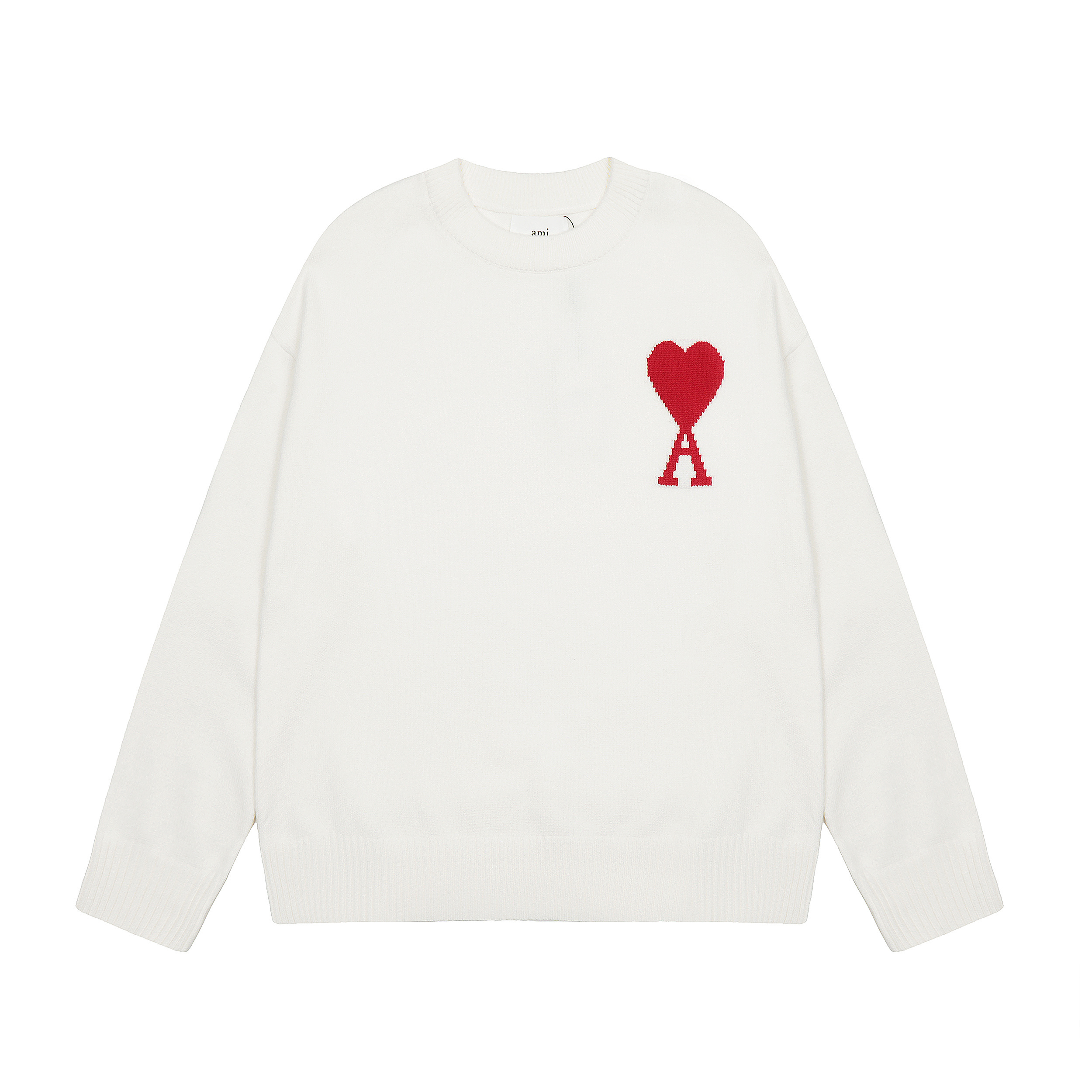 AMI* Crew Neck Pullover