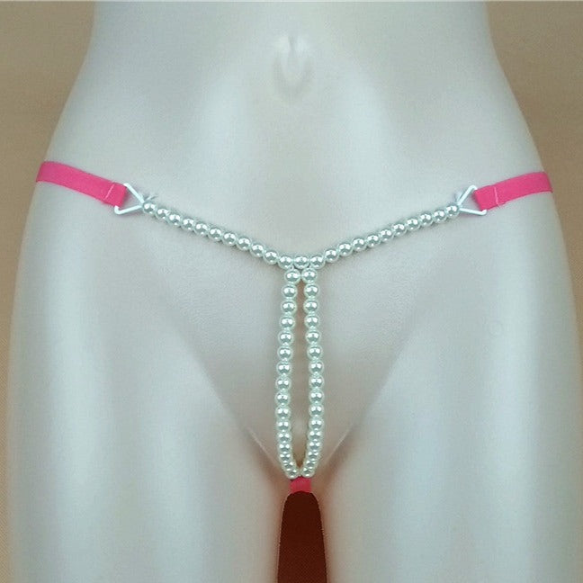 Spaghetti strap thong