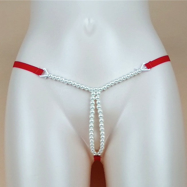 Spaghetti strap thong