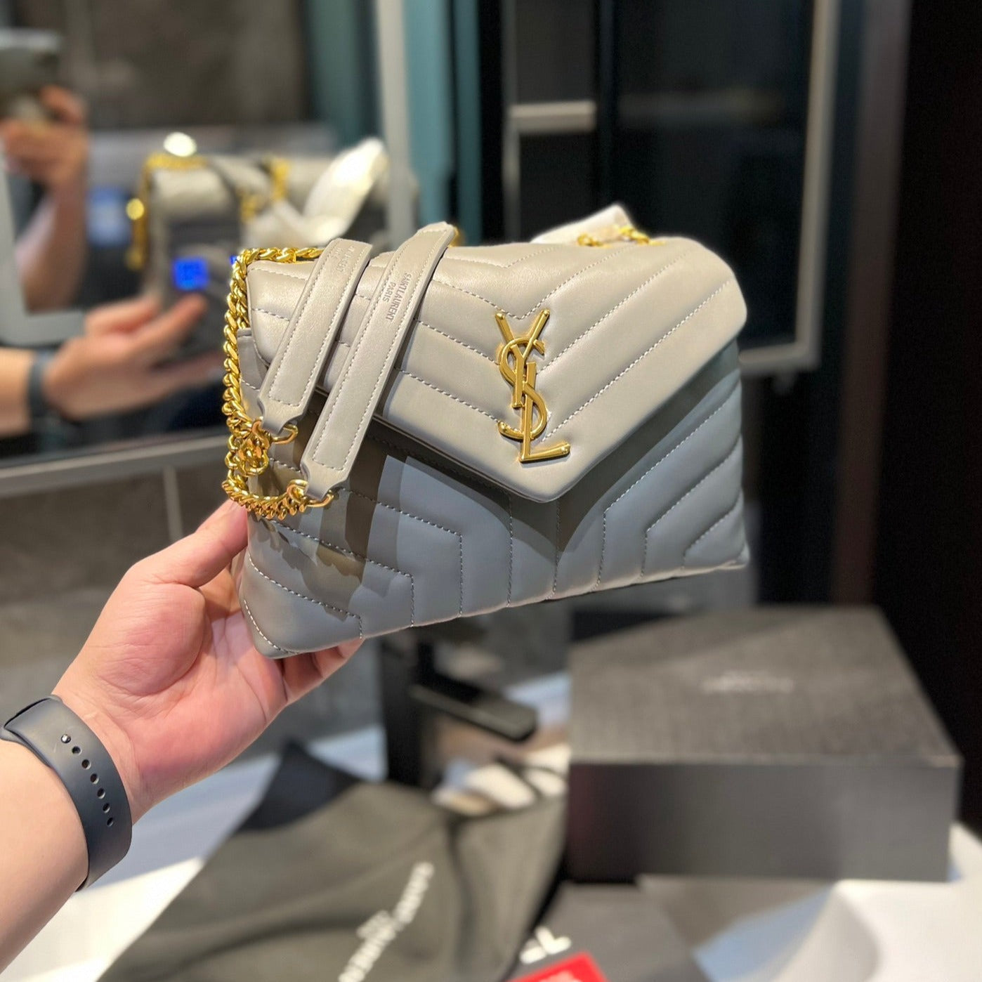 LOULOU small size shoulder bag