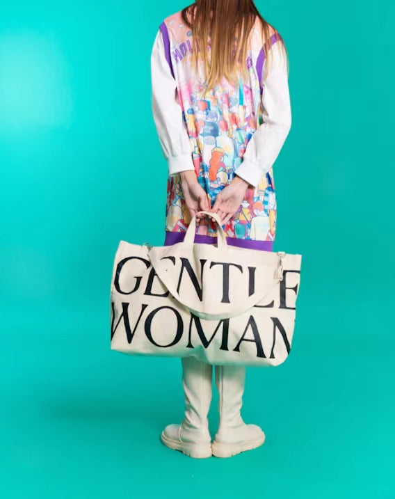 Women canvas travel bag