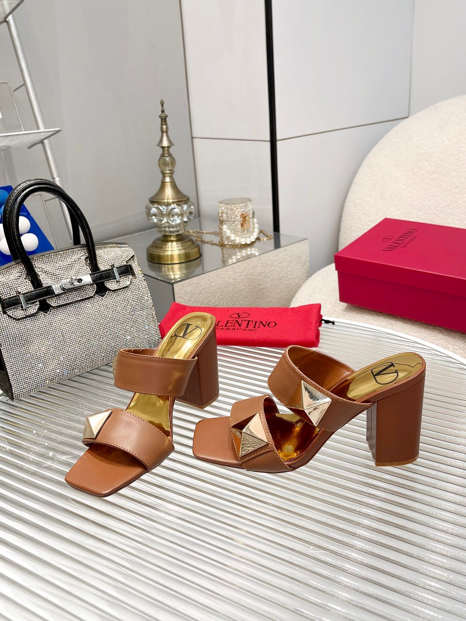 Valenti* 24 new thick heels high heels 1:1 VIP