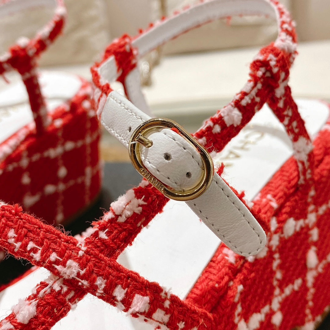 CHAN* 24 new summer high heel sandals 1:1 VIP