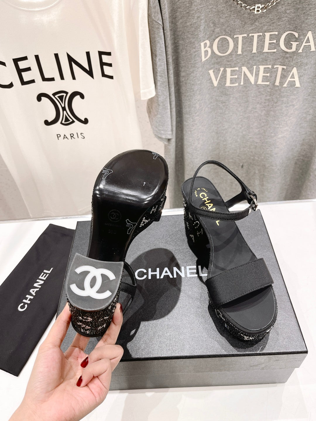 CHA* 24 new hot diamond sandals