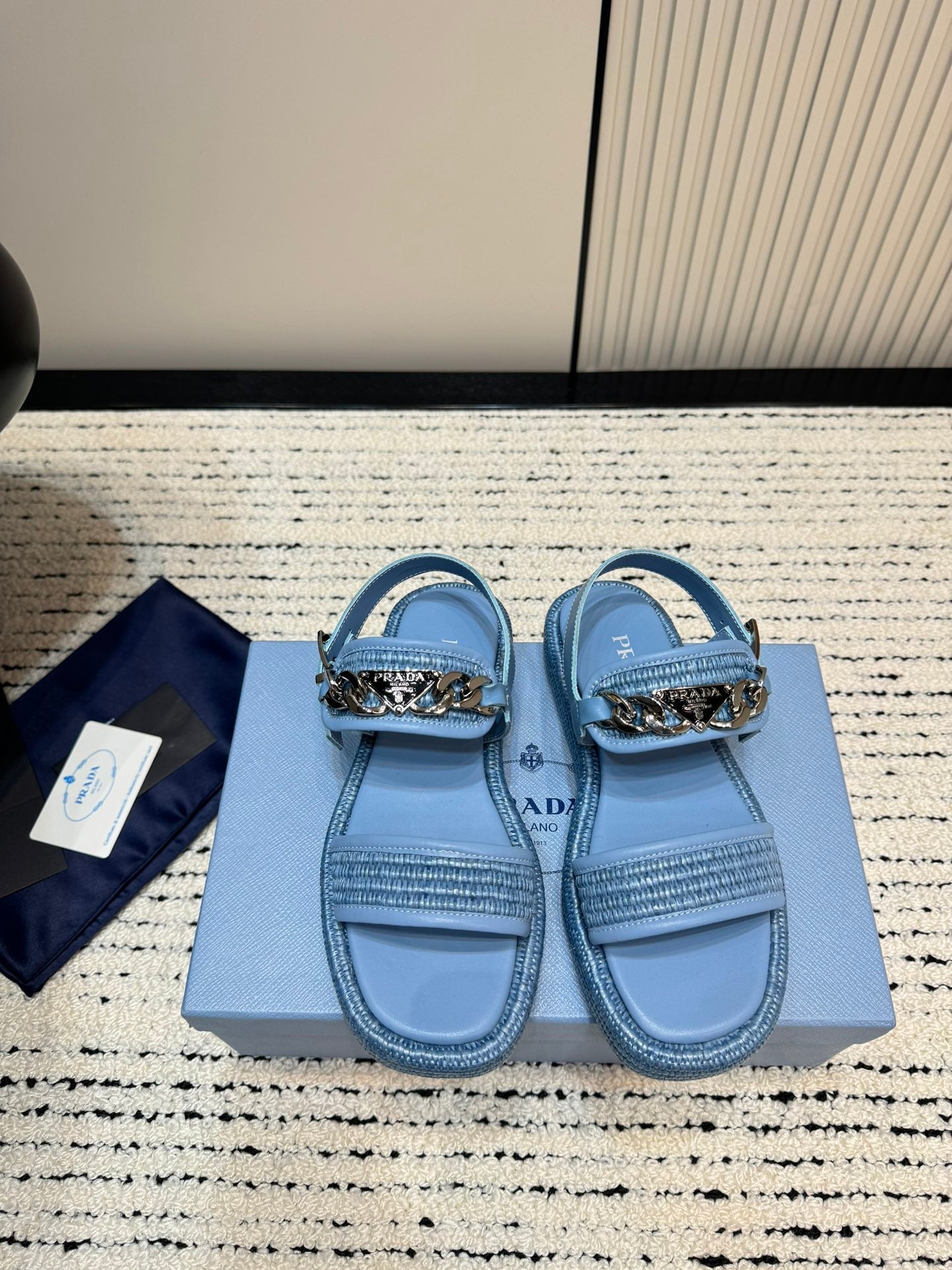 PRA* 24 new woven shoes and slippers 1:1 VIP