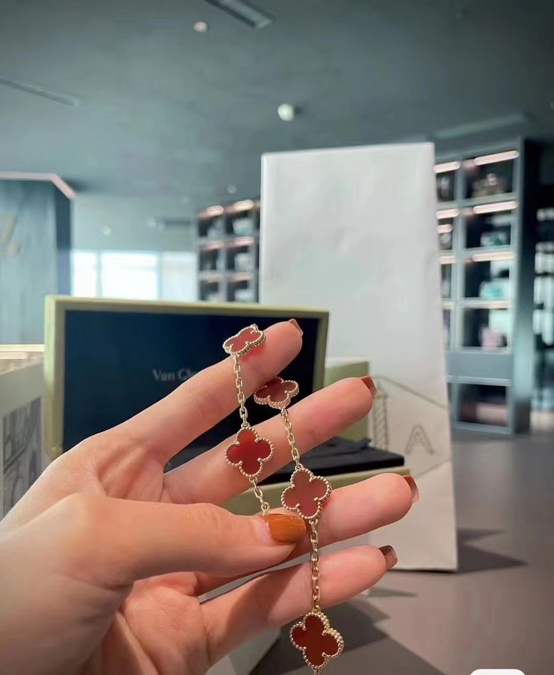 four leaf clover bracelet