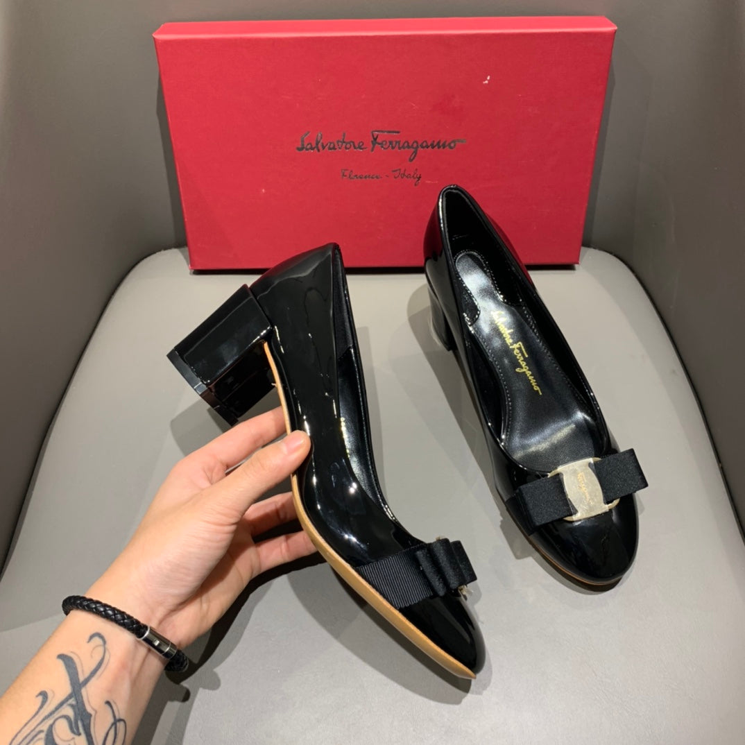 FERRAGA* classic bow shoes