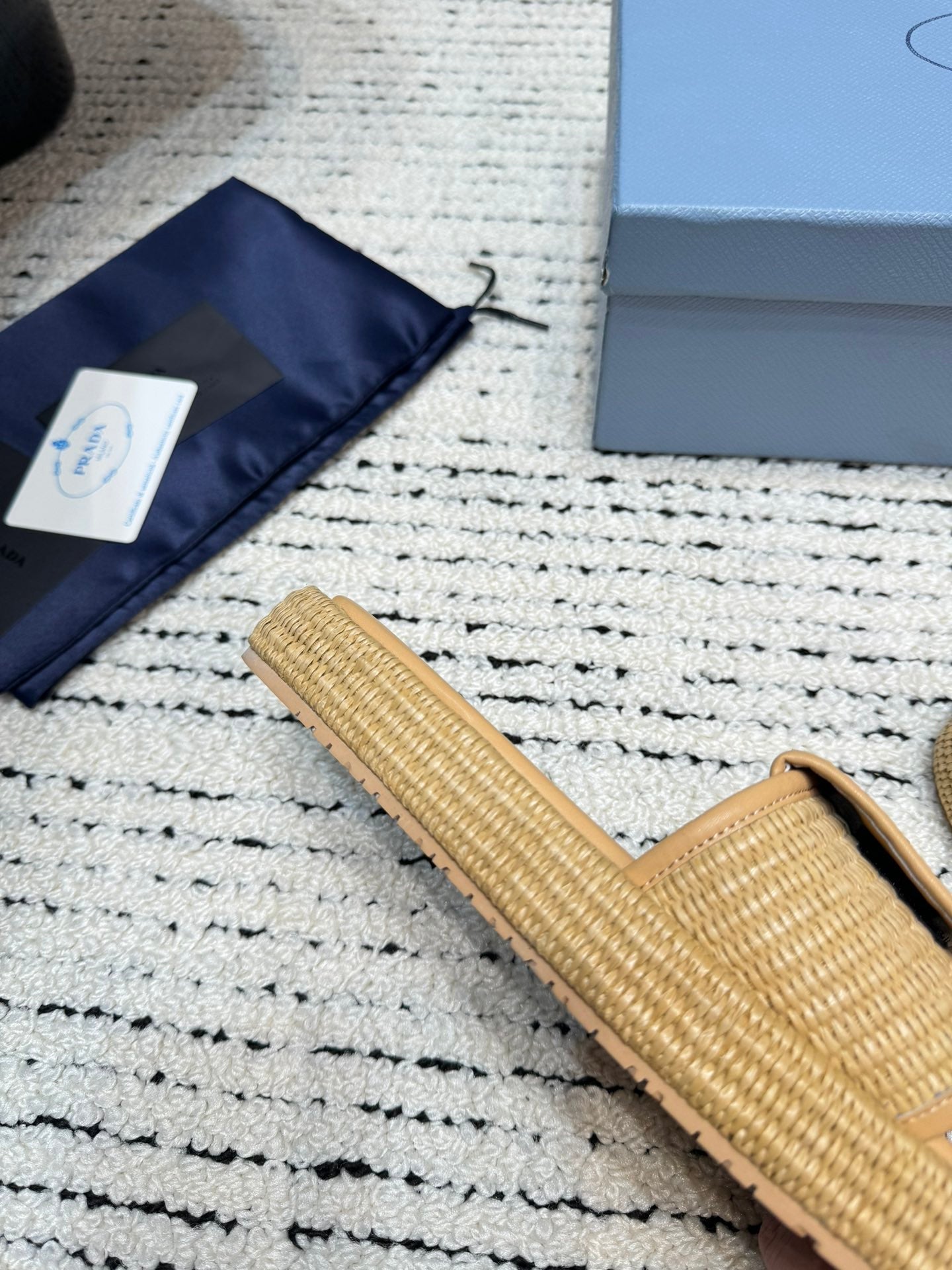 PRA* 24 new straw sandals slippers