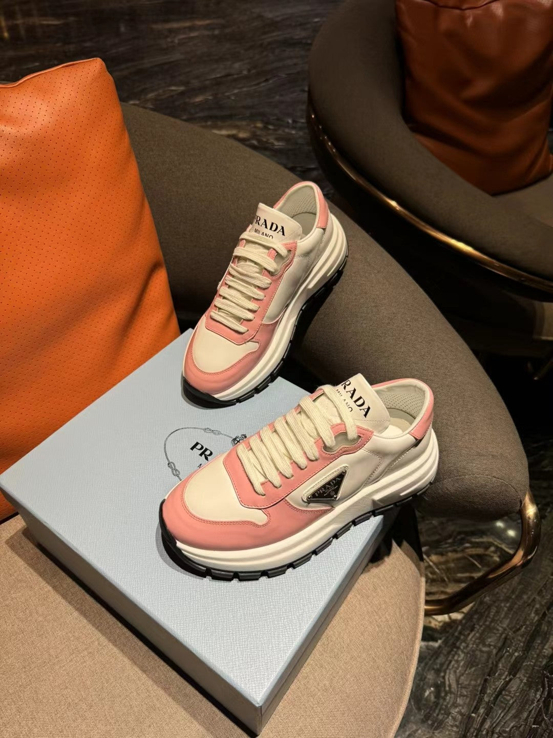 PRA* 24 new thick-soled casual shoes 1：1 VIP