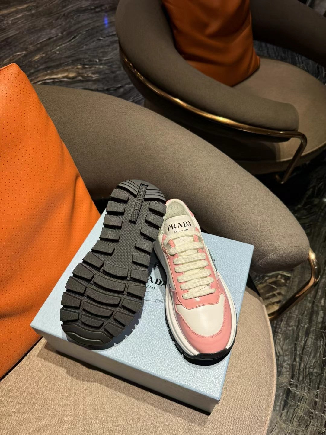 PRA* 24 new thick-soled casual shoes 1：1 VIP