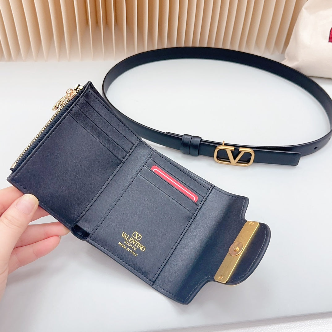 Valenti* 24SS leather belt with waist bag 1:1 VIP