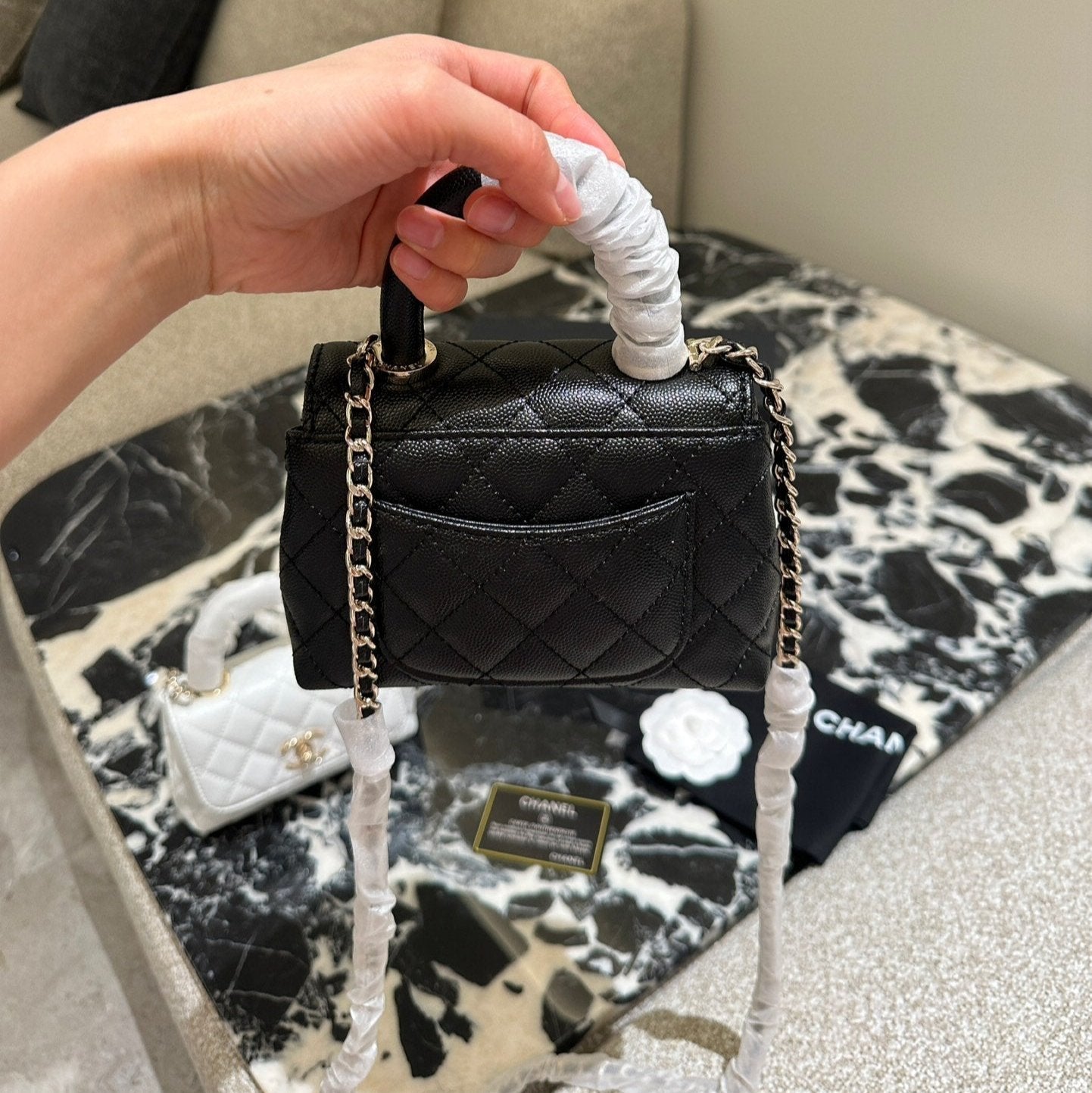 CHAN* COCO HANDIE BAG