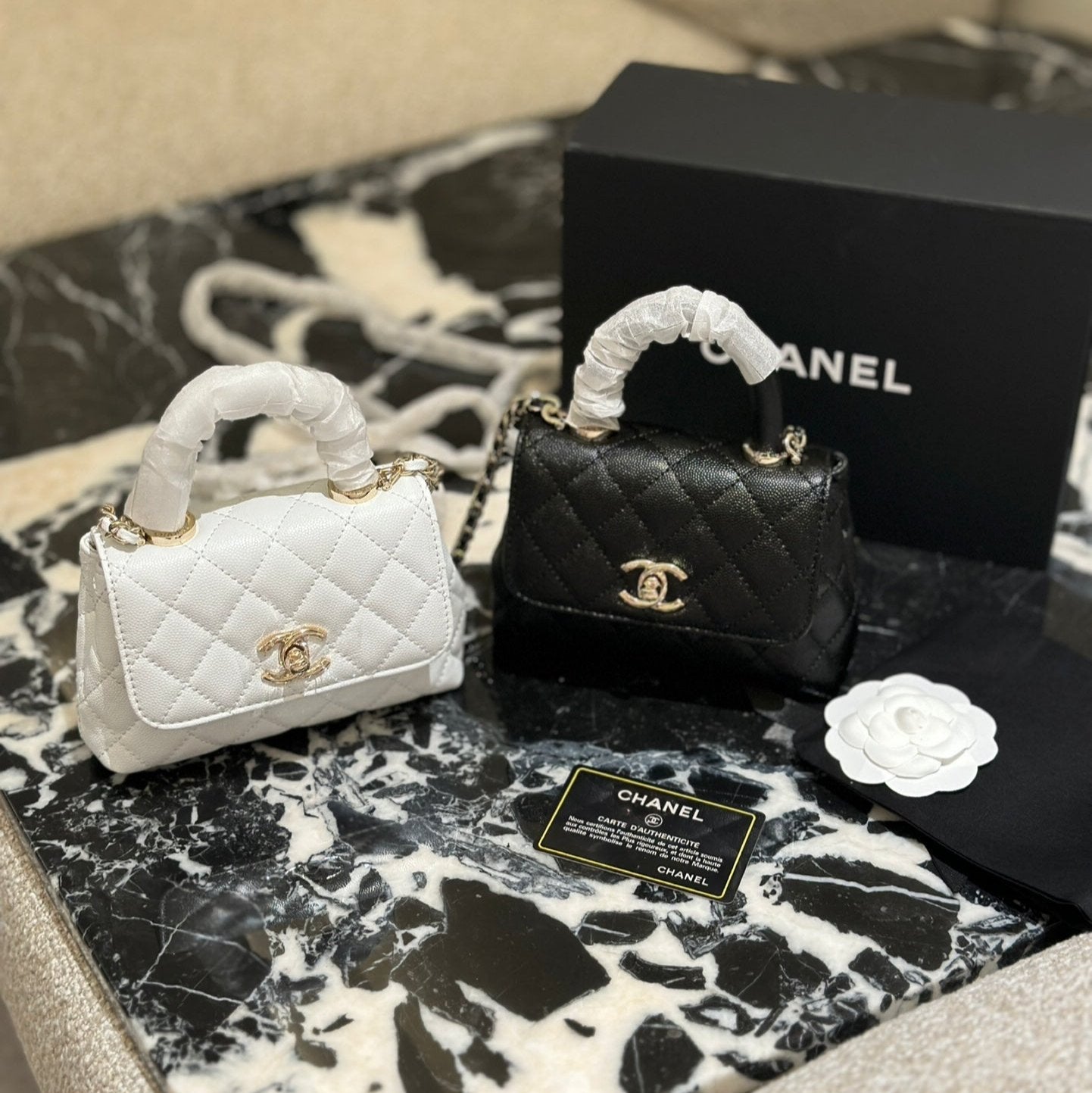 CHAN* COCO HANDIE BAG