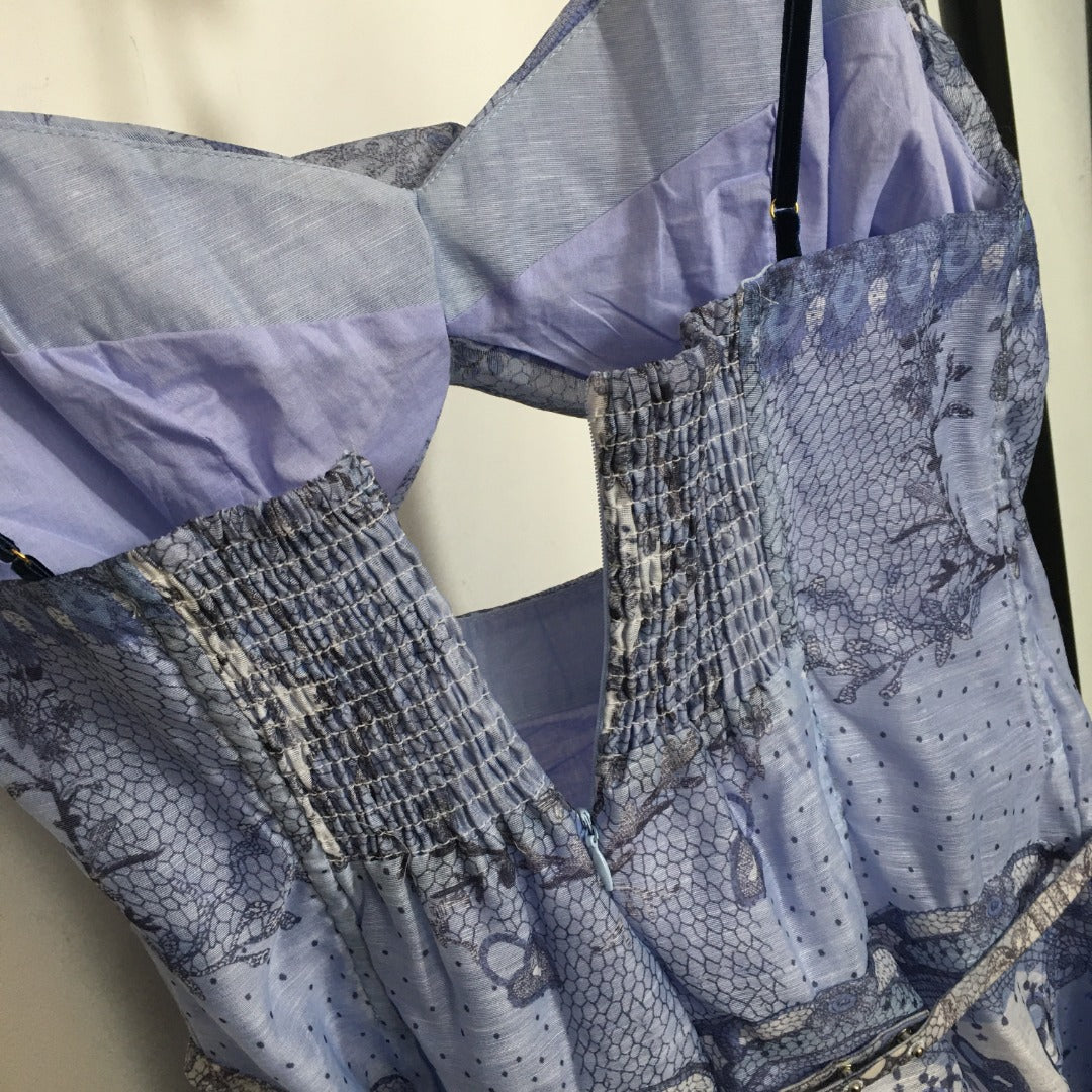 ZIMMERM* Lace Print Bow Dress