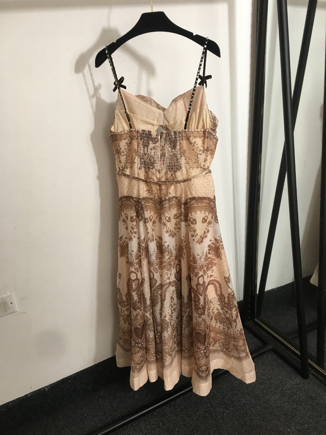 ZIMMERM* Vintage lace print dress