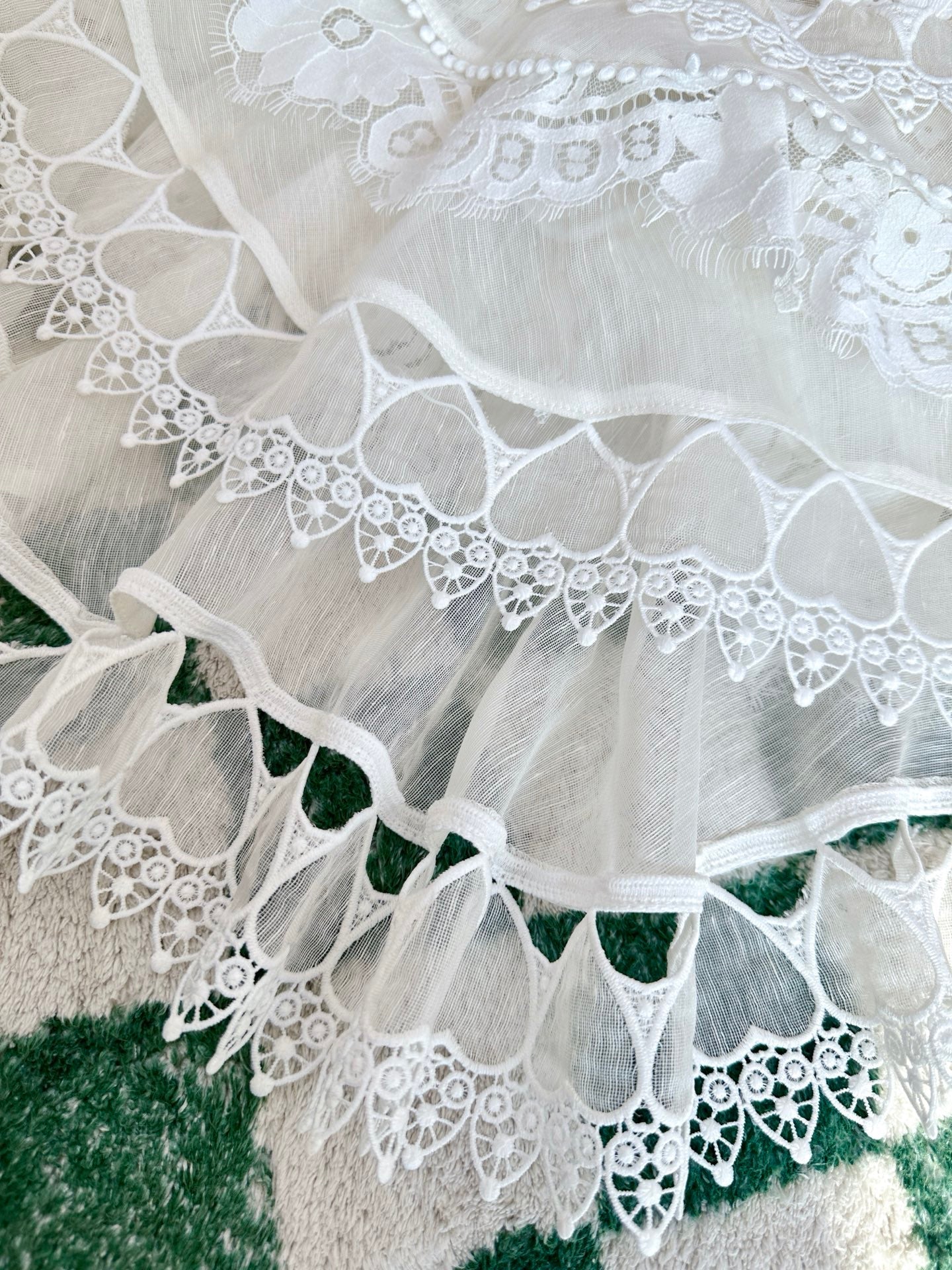 ZIMMERM* 25SS Heart-Shaped Long Sleeve Dress 1:1