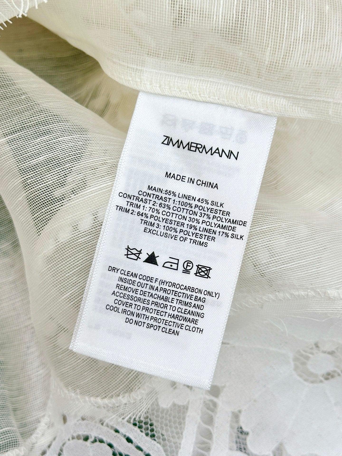 ZIMMERM* Heart-trimmed top 1:1