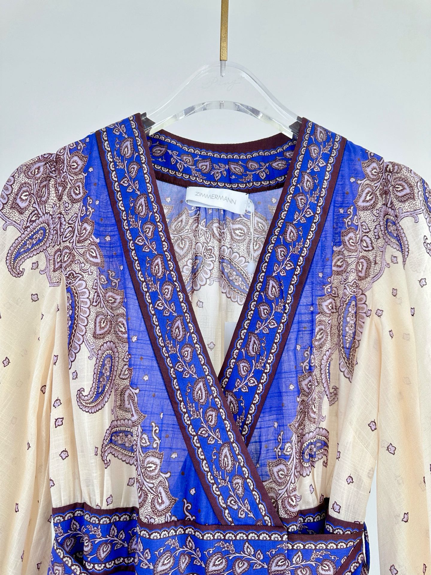 ZIMMERM* Wrap Long Dress 1:1