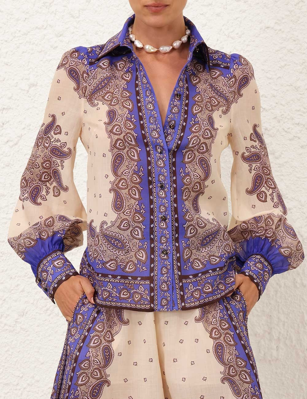 ZIMMERM* Balloon Sleeve Shirt