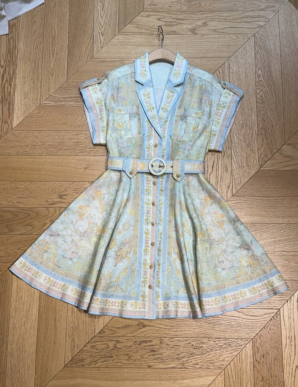 ZIMMERM* shirt collar dress