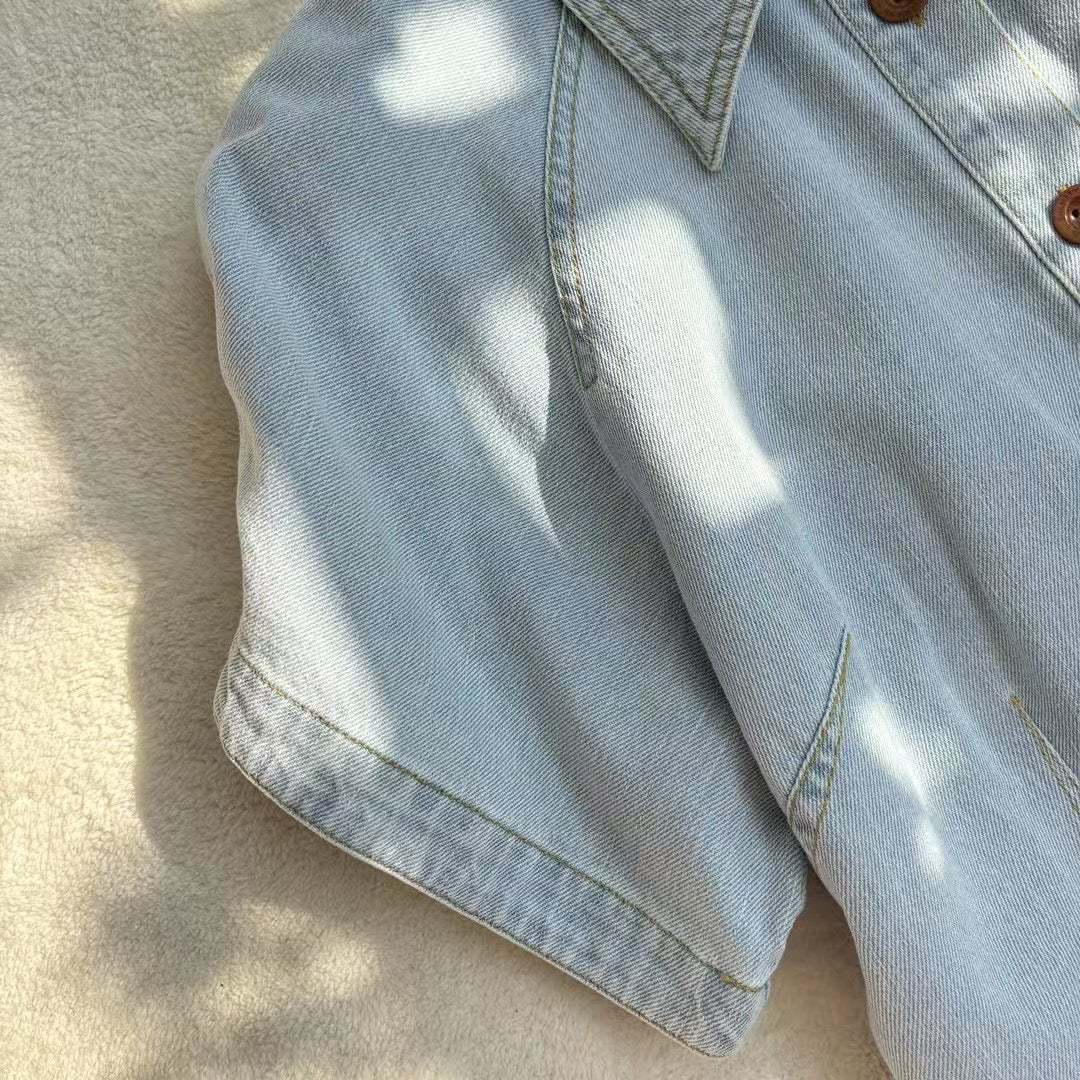 ZIMMERM* Denim Top/Skirt