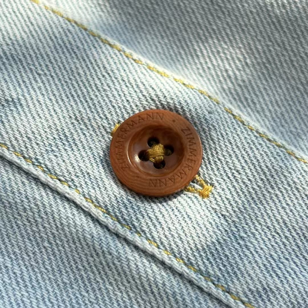 ZIMMERM* Denim Top/Skirt