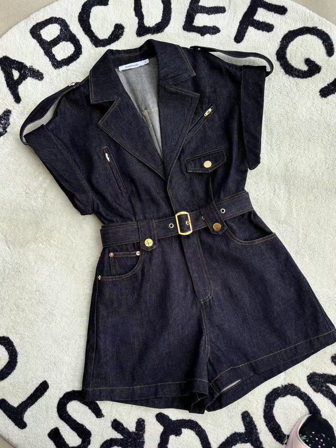 ZIMMERM* 25SSDENIM JUMPSUIT