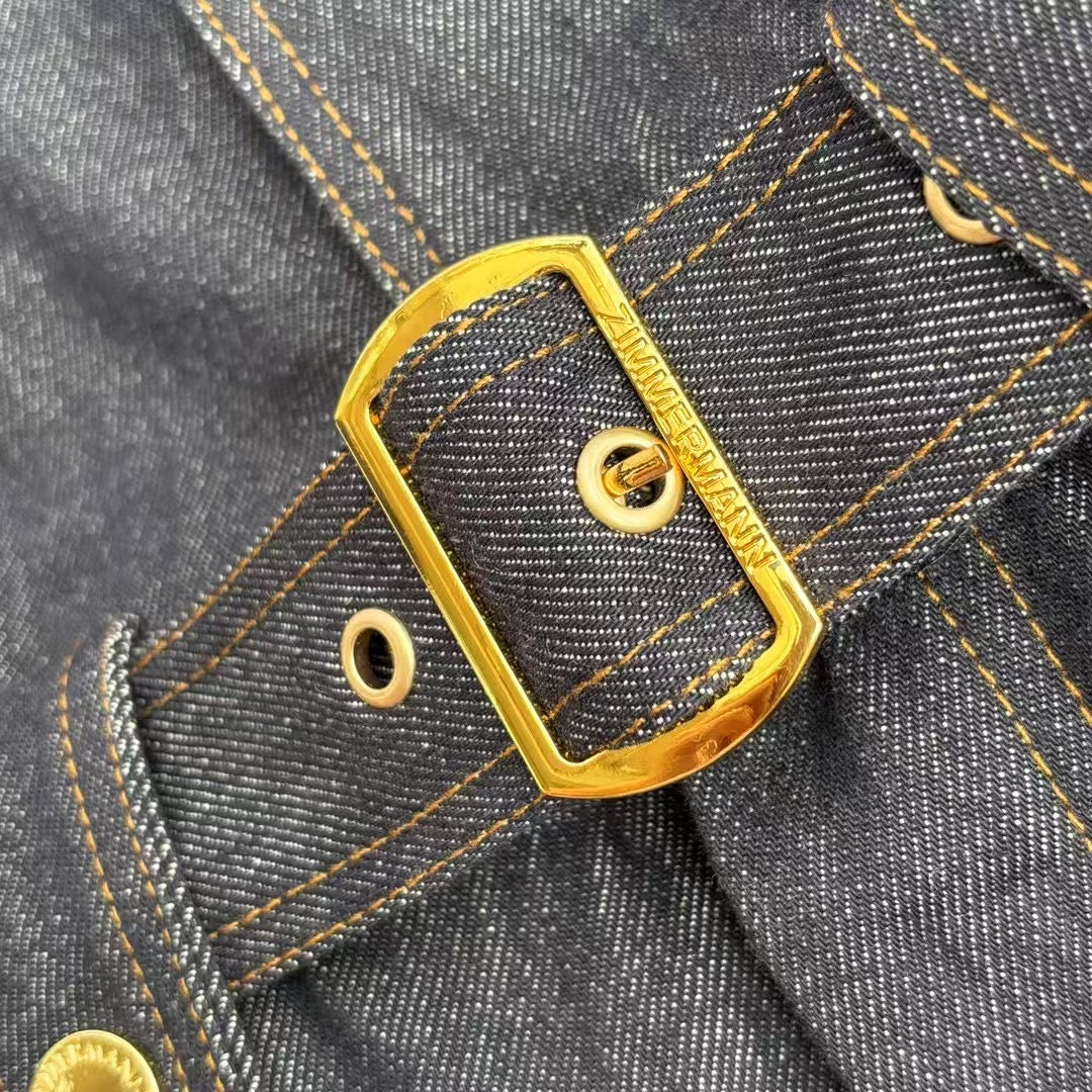 ZIMMERM* 25SSDENIM JUMPSUIT