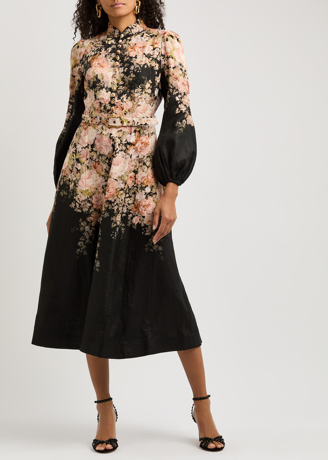 ZIMMERM* Button-Down Midi Dress