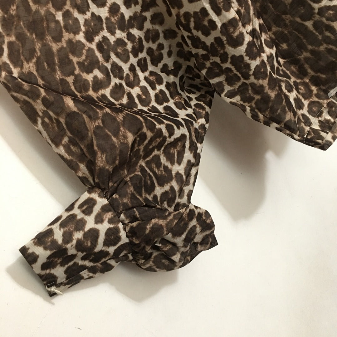 ZIMMERM* Pussy-bow print shirt