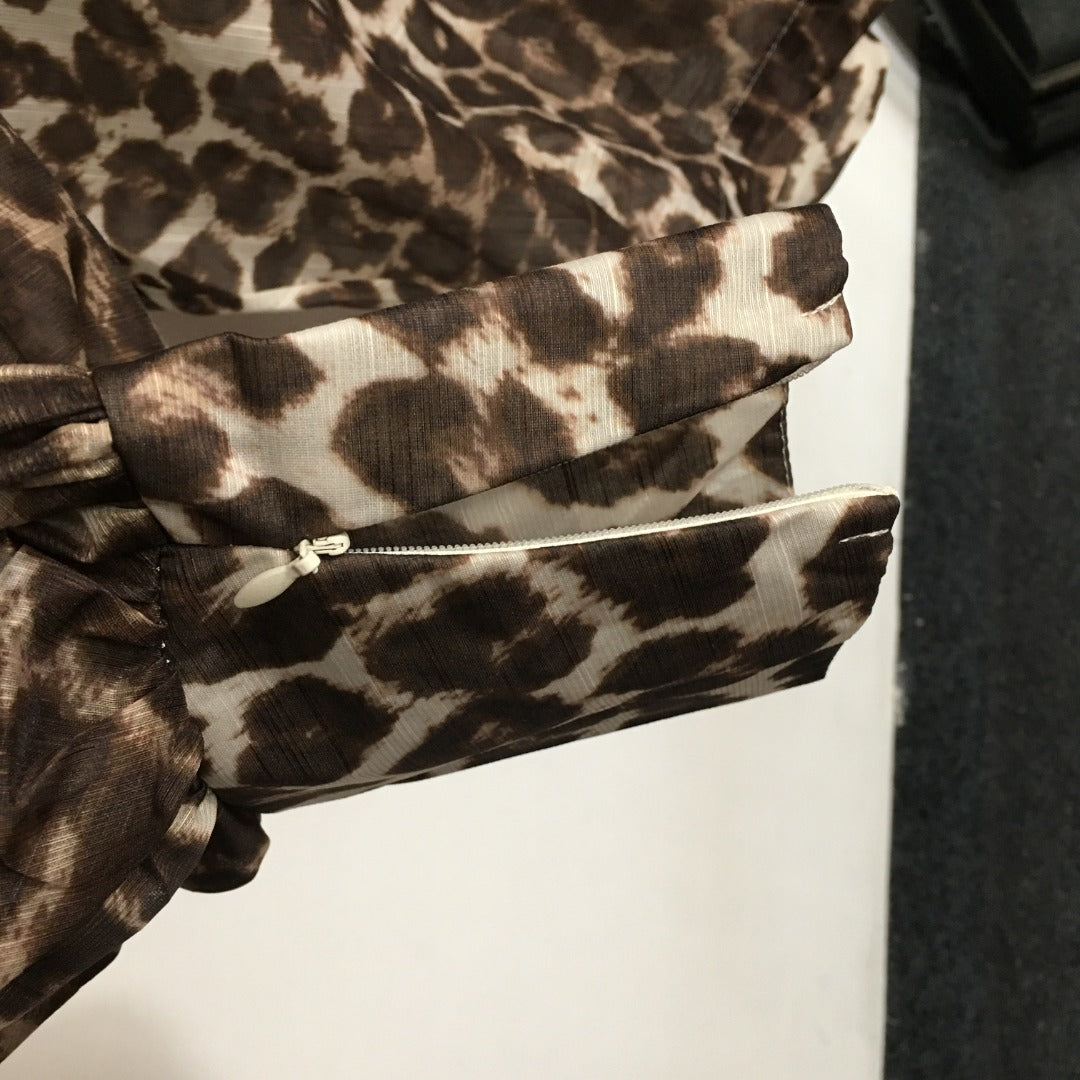 ZIMMERM* Pussy-bow print shirt