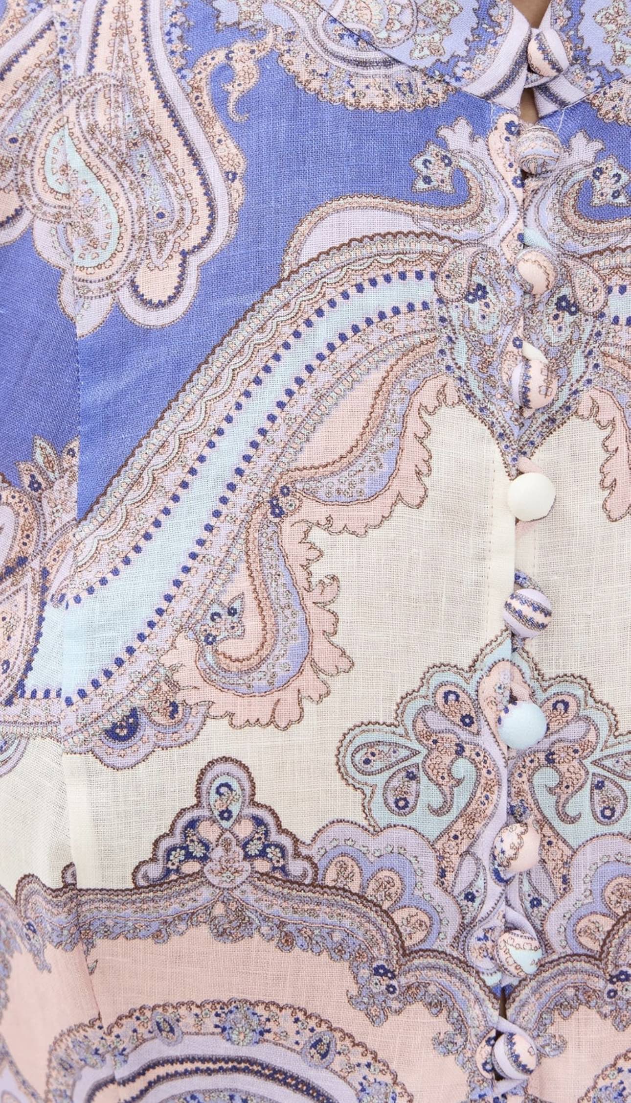 ZIMMERM* 25SS Button Midi Skirt