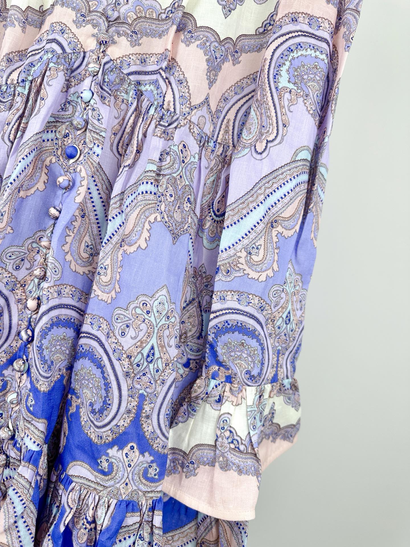 ZIMMERM* 25SS Button Midi Skirt