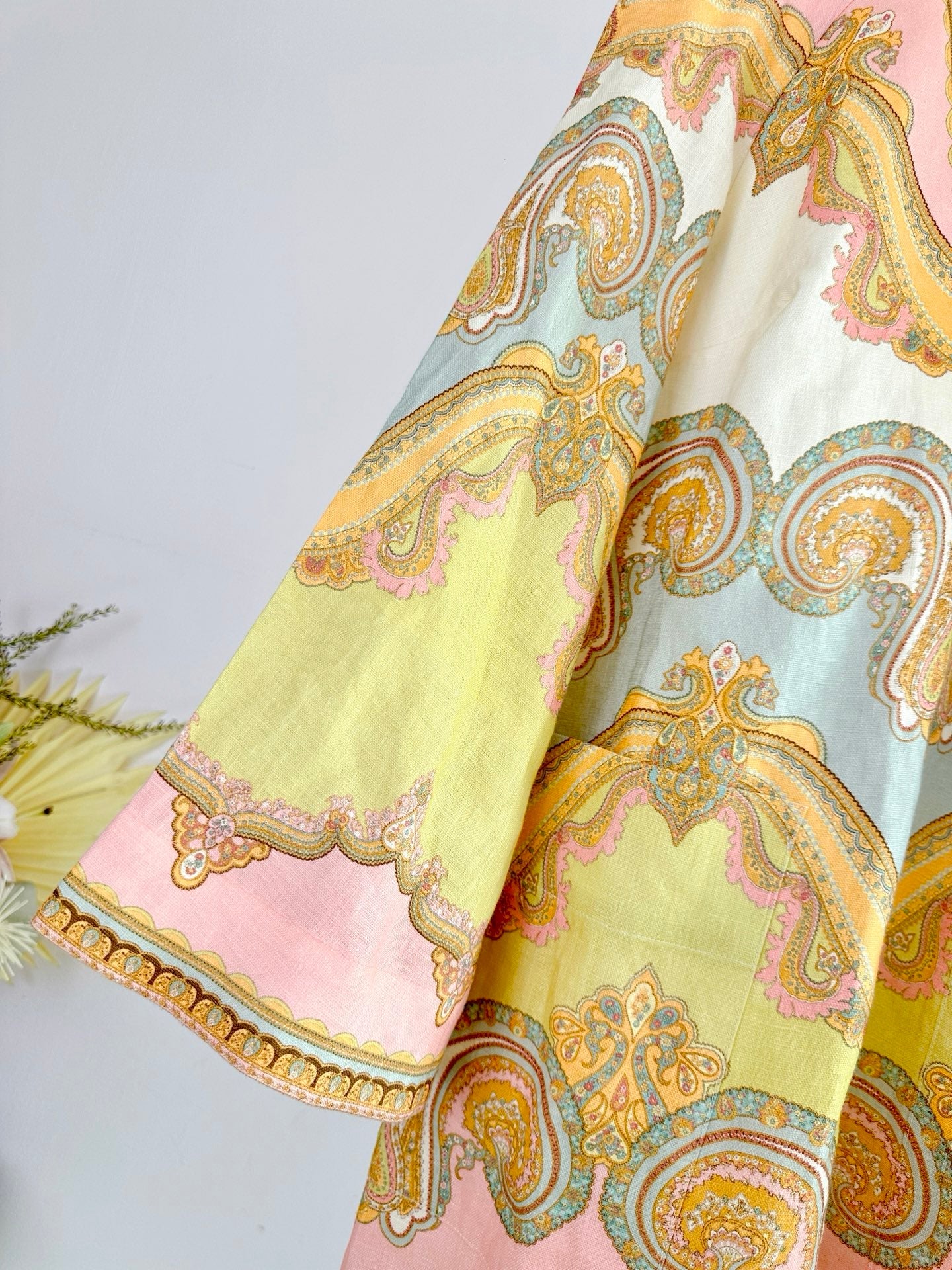 ZIMMERM* 25SS V-neck midi skirt