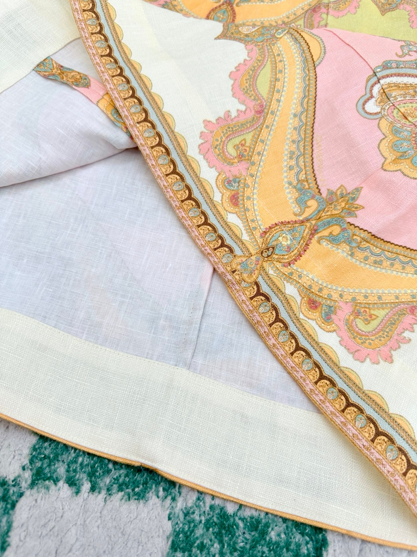 ZIMMERM* 25SS V-neck midi skirt