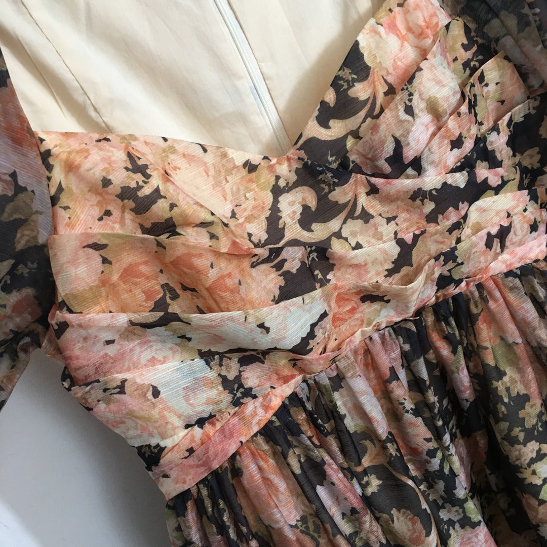 ZIM* Floral Print Bandeau Dress