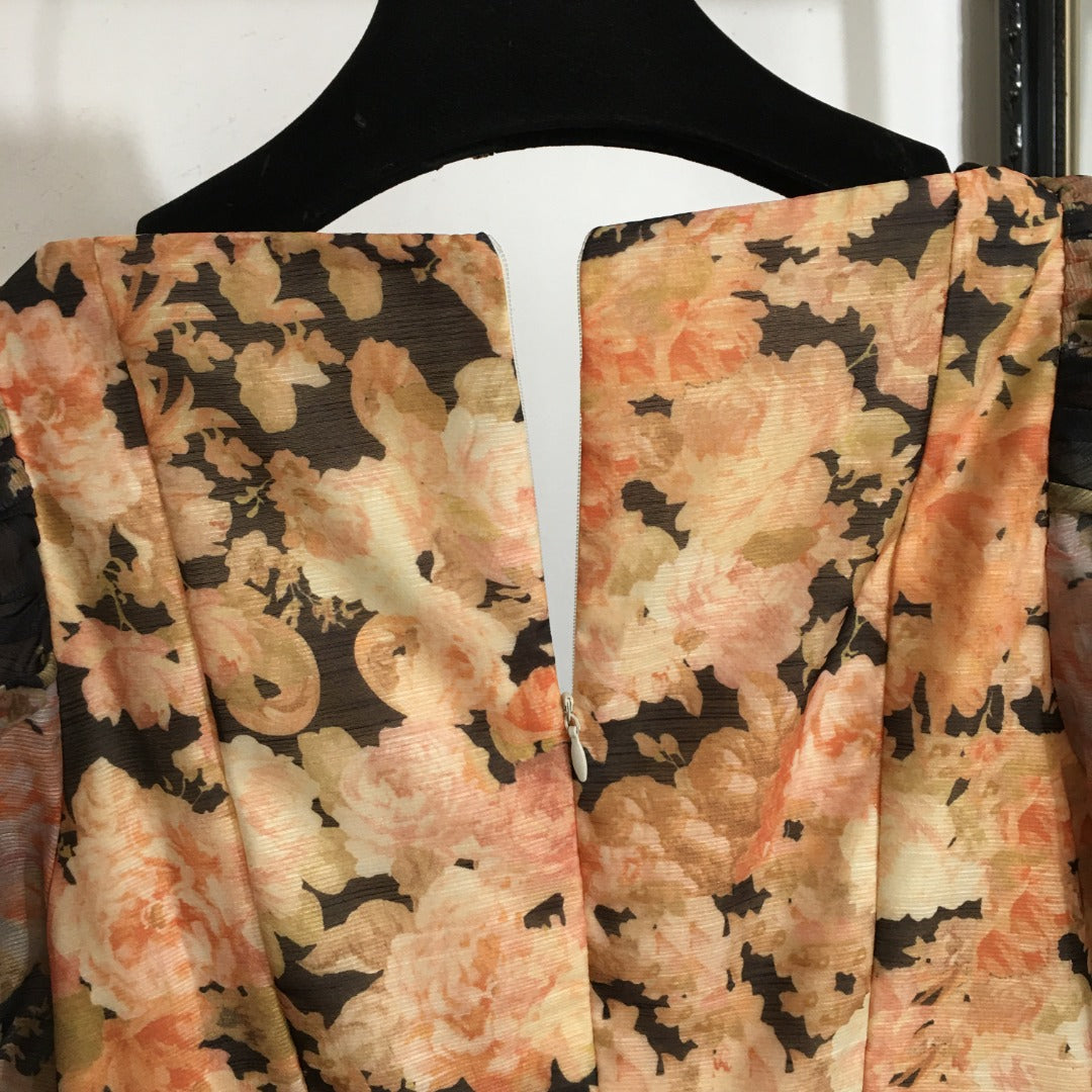 ZIM* Floral Print Bandeau Dress