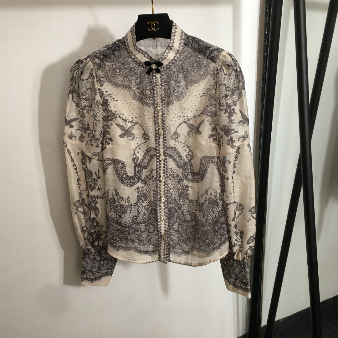 ZIM* Lantern Long Sleeve Top + Waist Belt Shorts