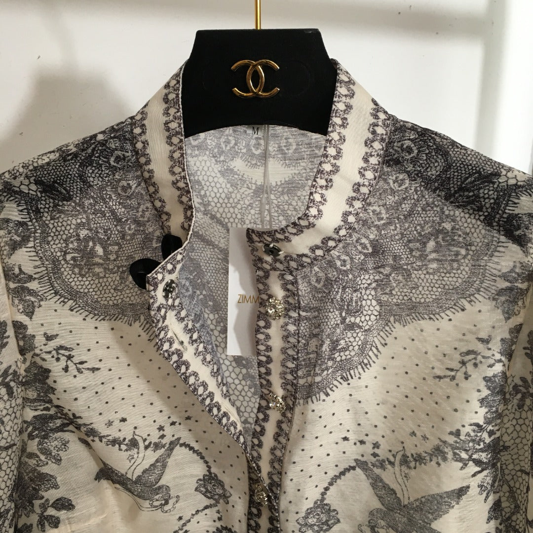 ZIM* Lantern Long Sleeve Top + Waist Belt Shorts