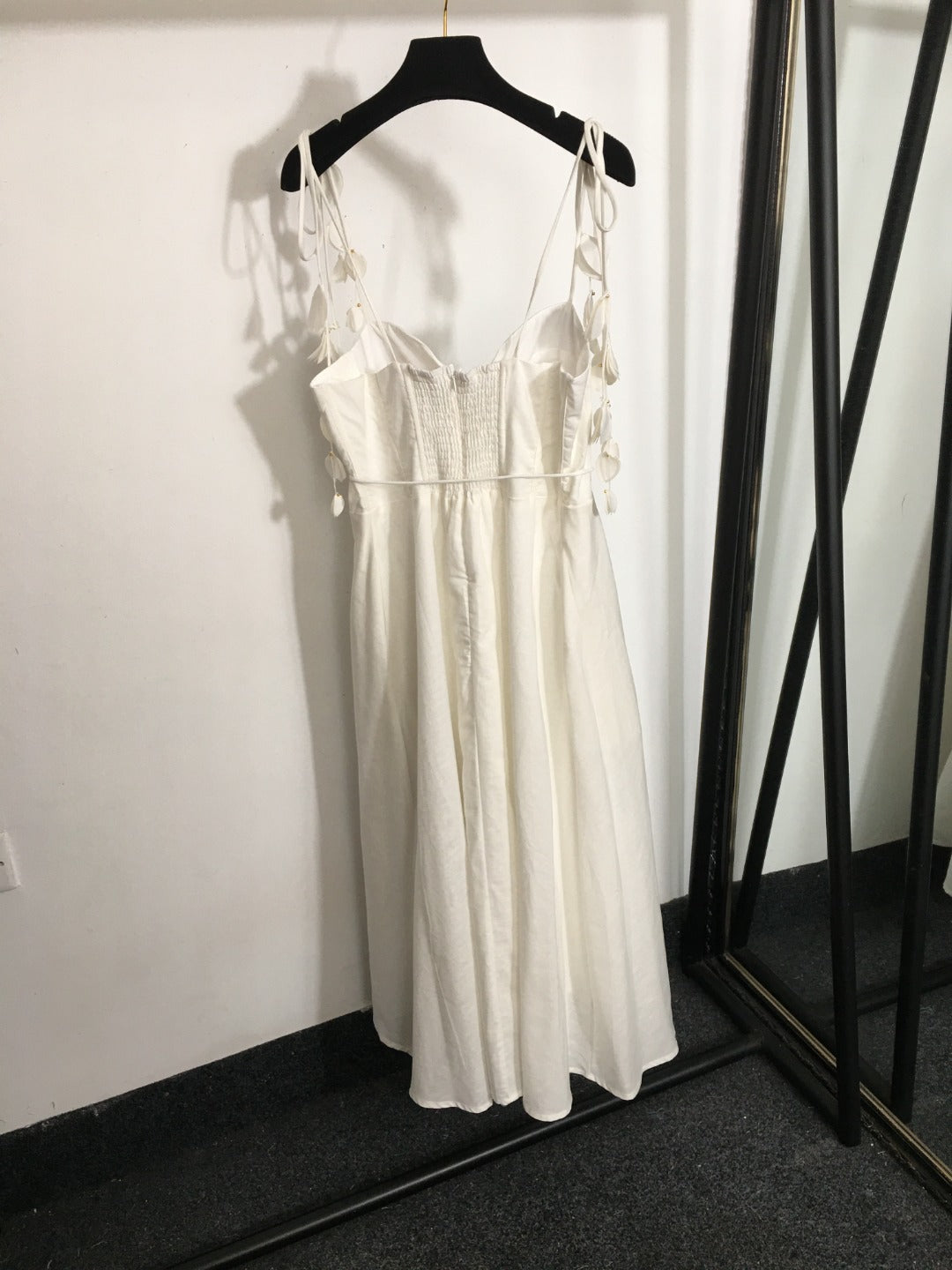 ZIM* Petal Tie Bandeau Slip Dress