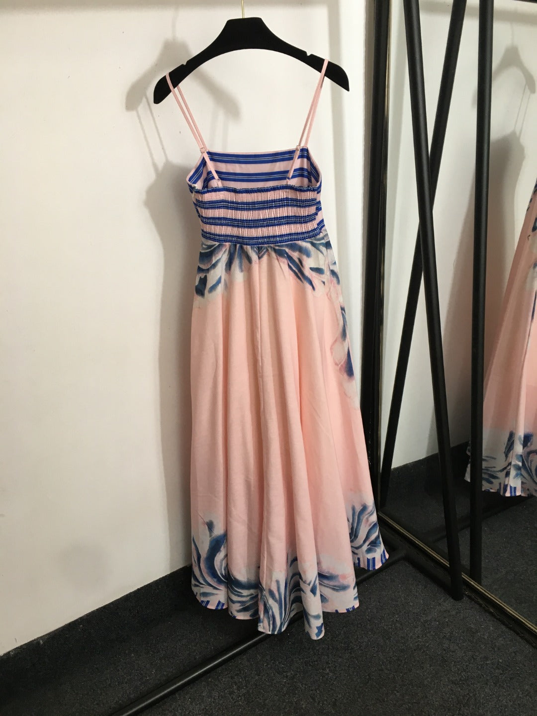 ZIM* Stripe Print Slip Dress