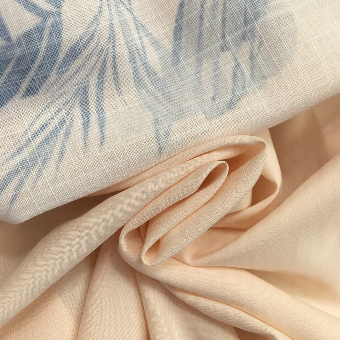 ZIM* Blue Flower Print Dress