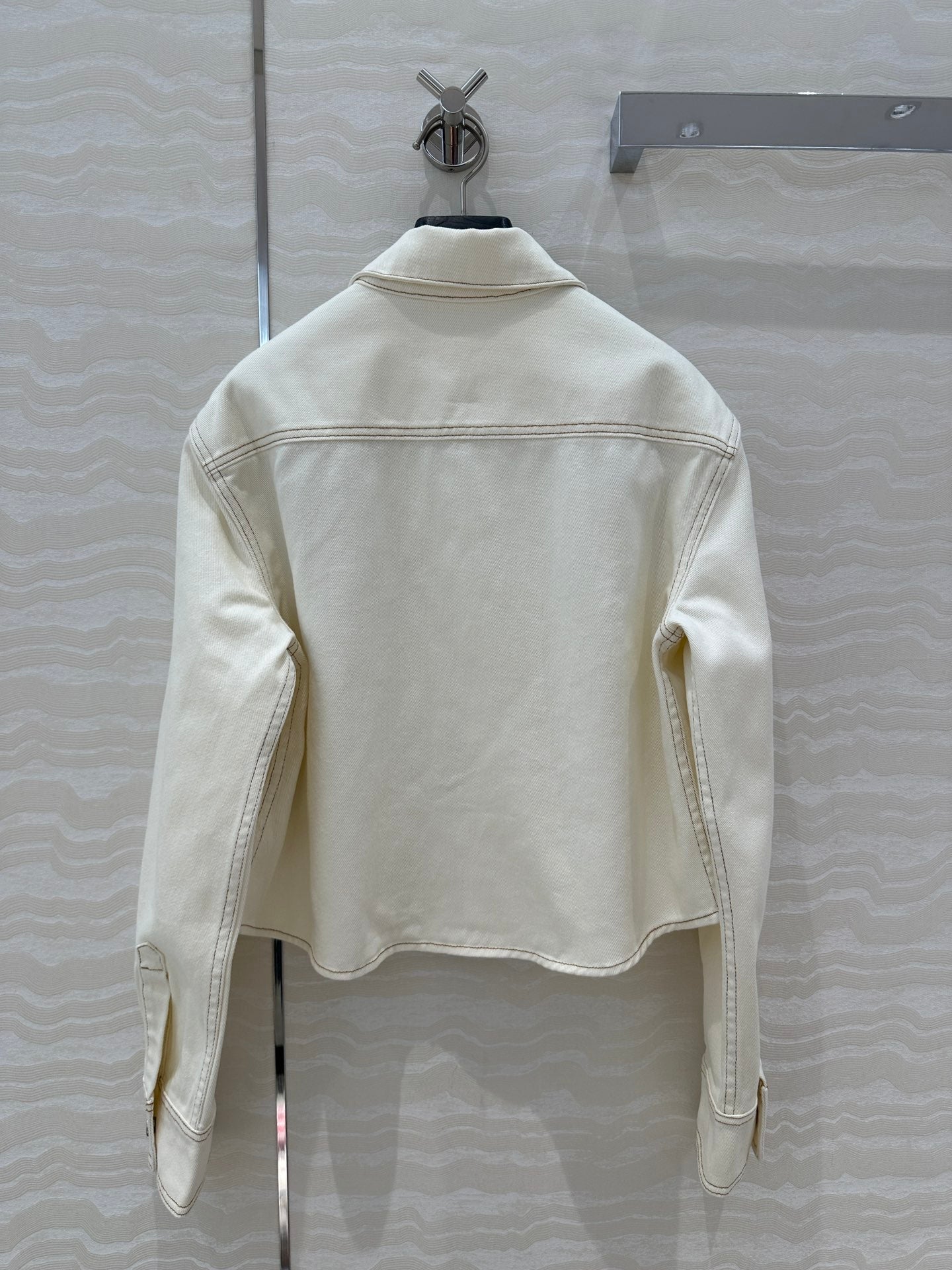 AMI* Washed Denim Shirt