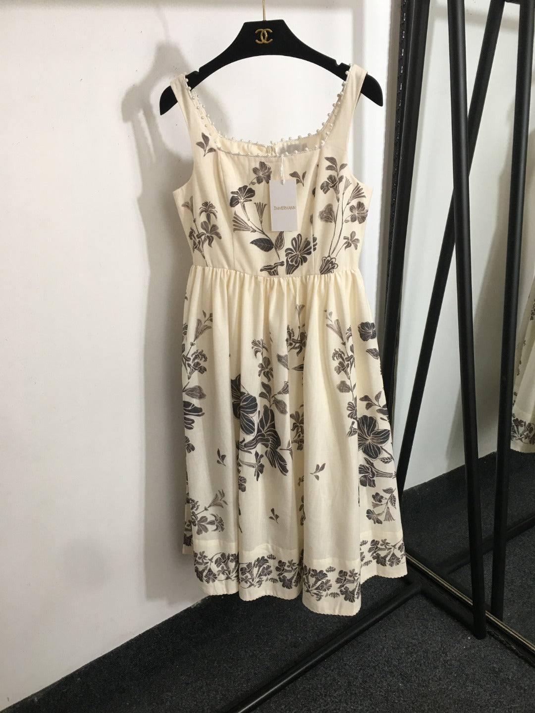 ZIM* Morning Glory Waisted Sling Dress