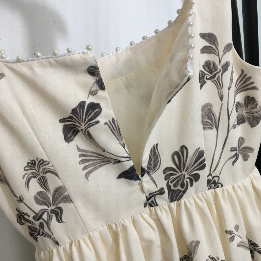 ZIM* Morning Glory Waisted Sling Dress