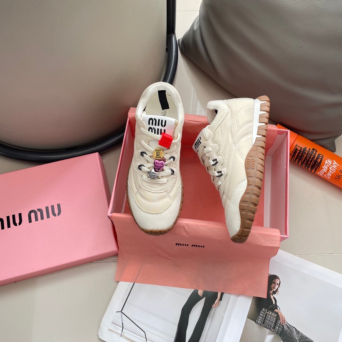 MIU* 25SS casual shoes