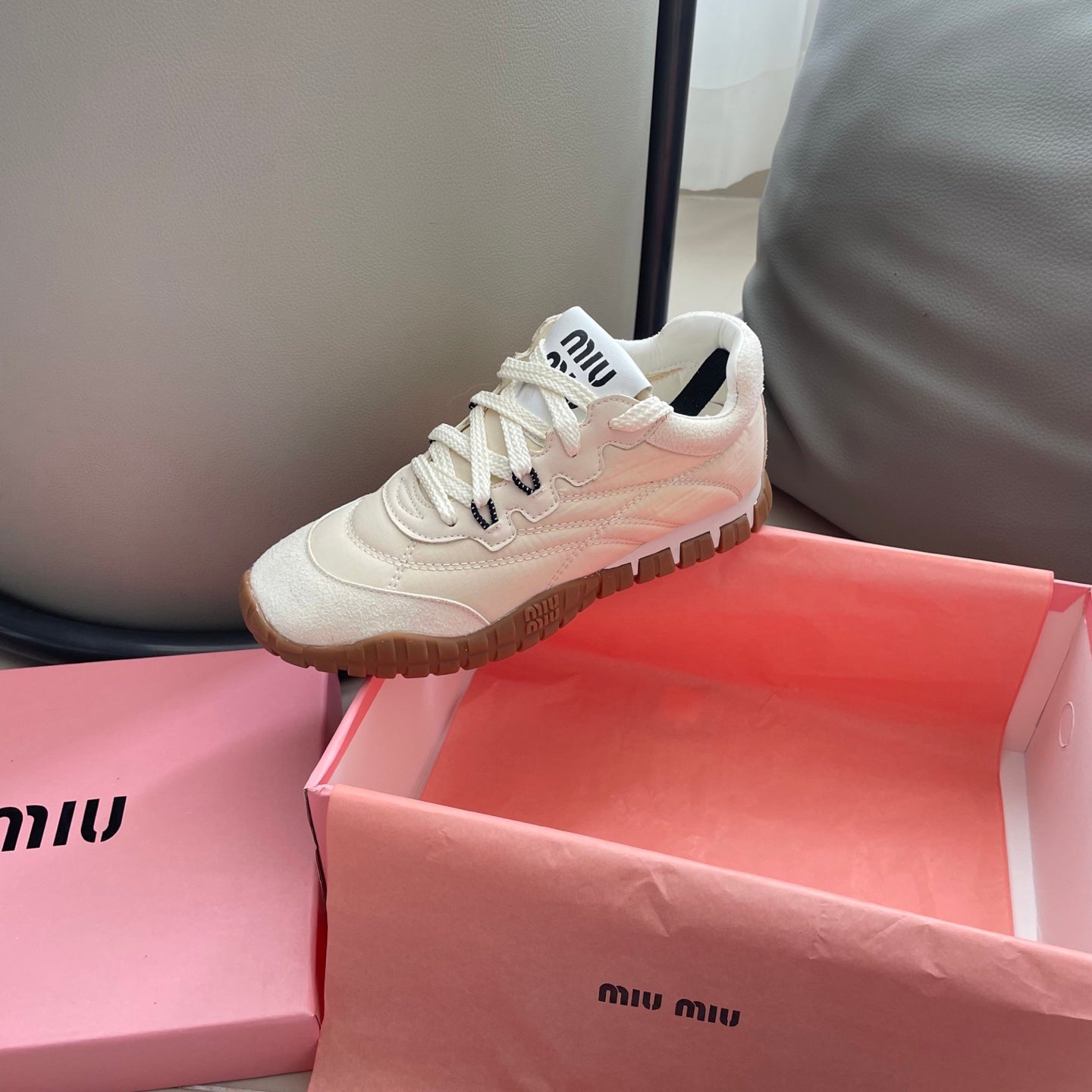 MIU* 25SS casual shoes