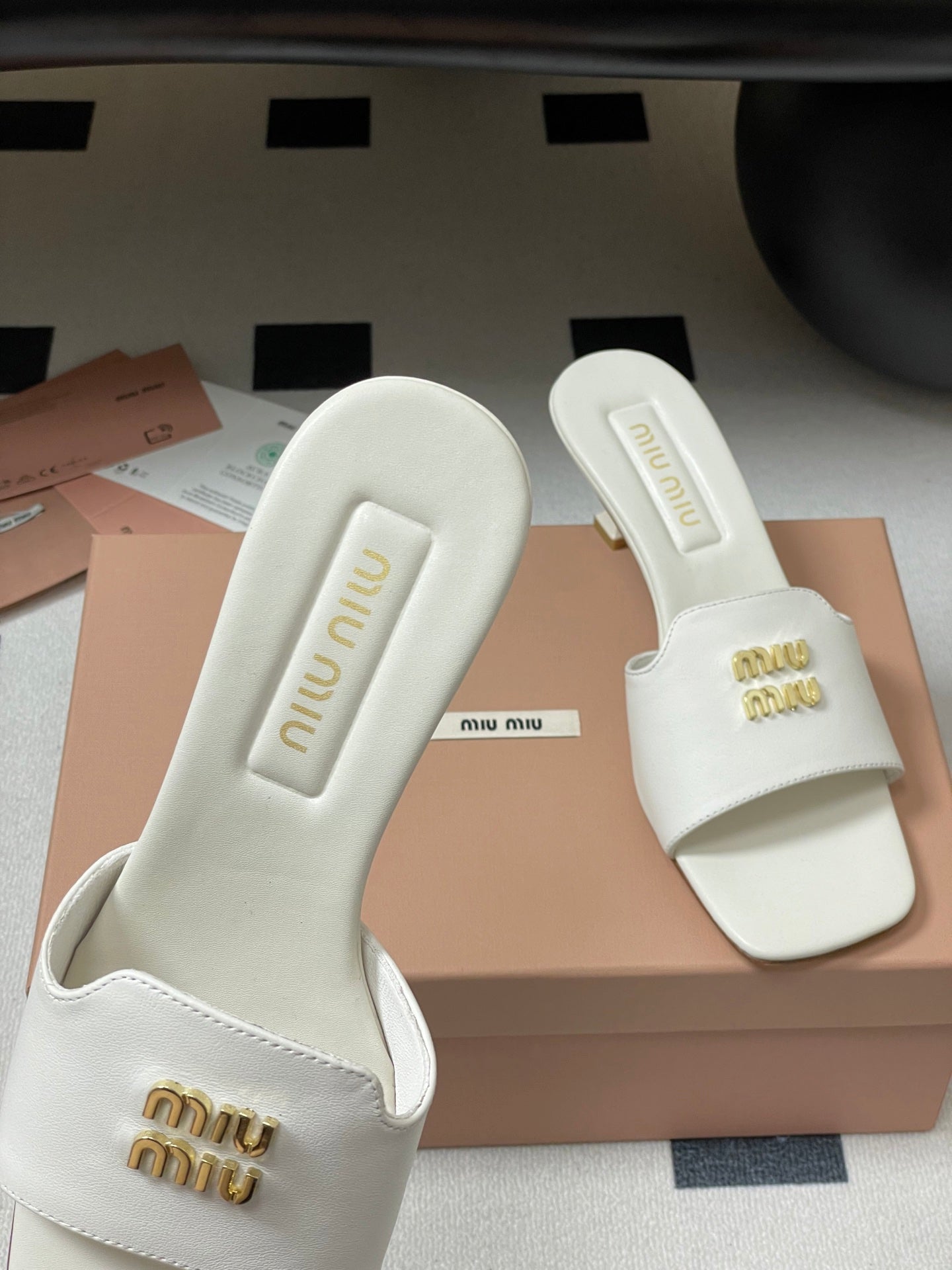 MI* 25SS high heel slippers  VIP