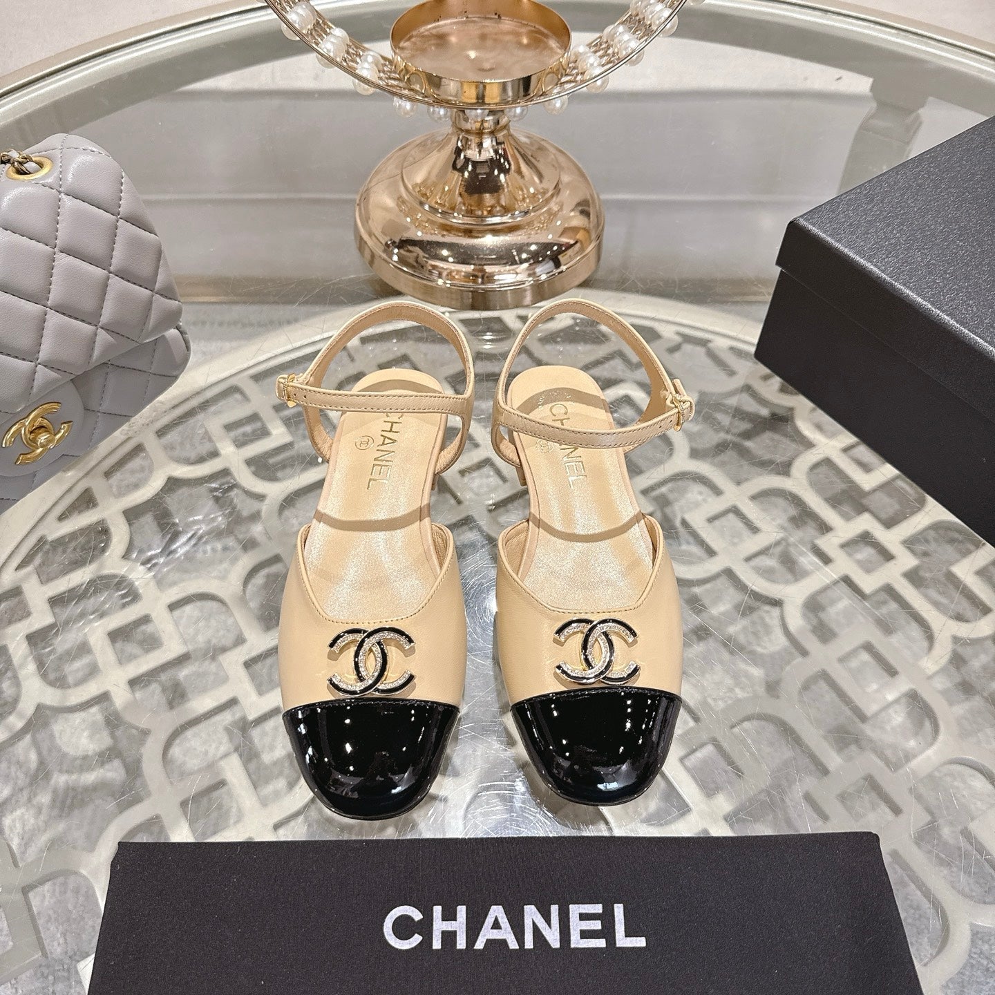 CHAN* 25SS Mary Jane Sandals