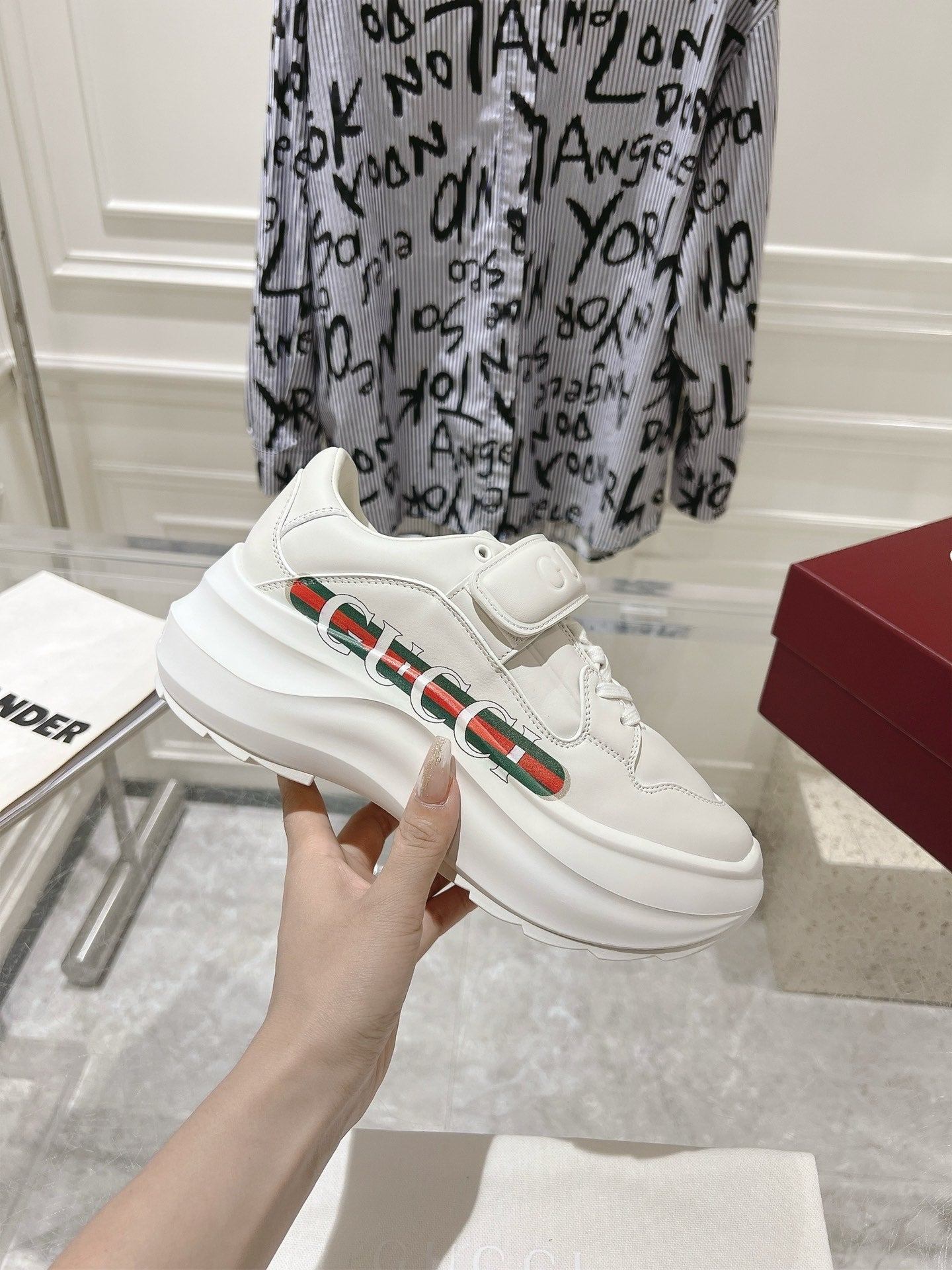 GU* 25SS thick-soled dad shoes VIP